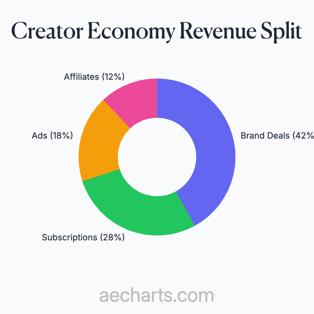 Creator Economy Revenue Split