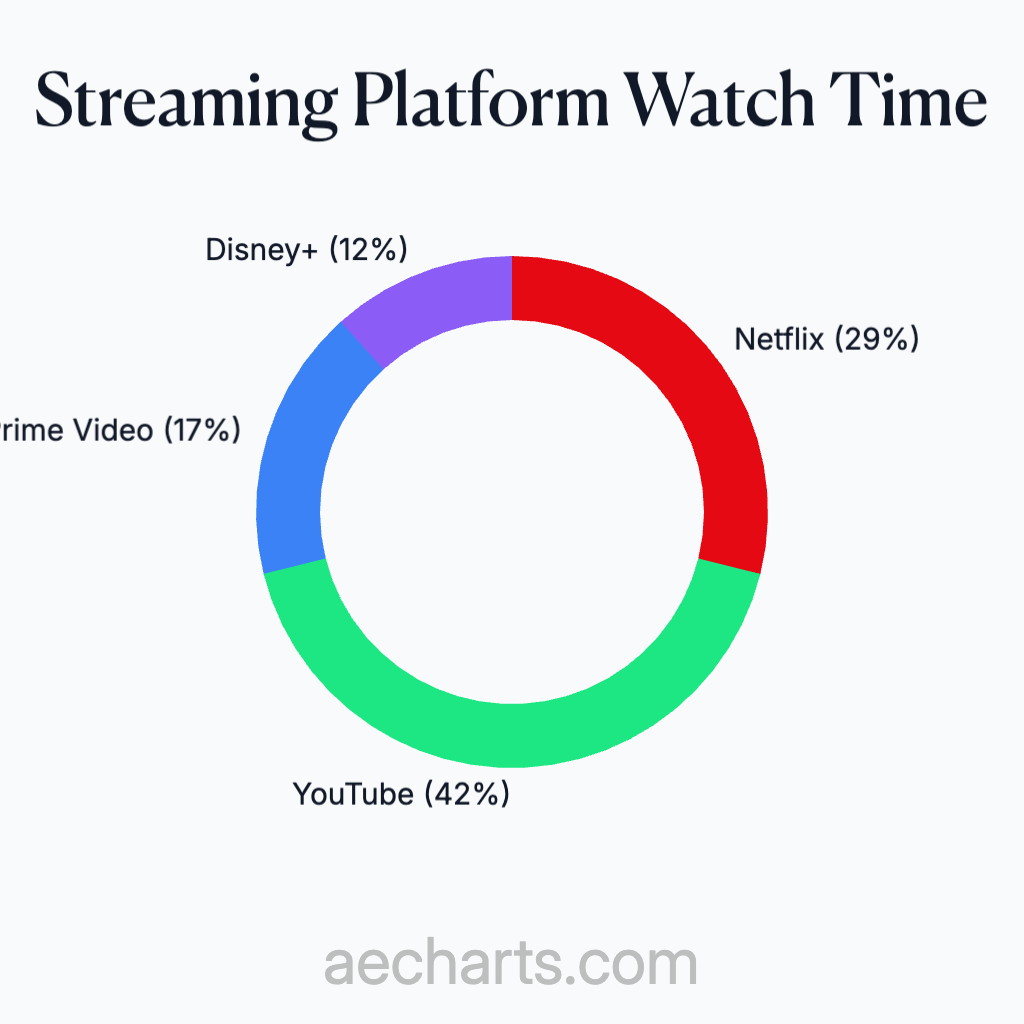 Streaming Platform Watch Time